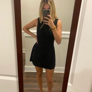 Vintage Ibiza sequin formal mini dress